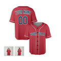 Personalized Boston Baseball Jersey – Red Alternate Style, Custom Name & Number for Kids & Adults-6