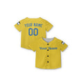 Personalized Boston Yellow City Baseball Jersey – Custom Name & Number-7