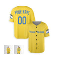 Personalized Boston Yellow City Baseball Jersey – Custom Name & Number-5