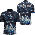 Custom Personalized Camo Bowling Jersey For Team Gift for Bowling Lovers