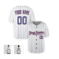 Personalized Chicago Baseball Jersey – White Home-Inspired Style, Custom Name & Number for Kids & Adults-3
