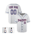 Personalized Chicago Baseball Jersey – White Home-Inspired Style, Custom Name & Number for Kids & Adults-4