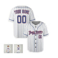 Personalized Chicago Baseball Jersey – White Home-Inspired Style, Custom Name & Number for Kids & Adults-6