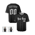 Personalized Chicago Black Baseball Jersey – Custom Name & Number, Kids & Adults-4