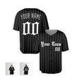 Personalized Chicago Black Baseball Jersey – Custom Name & Number, Kids & Adults-5