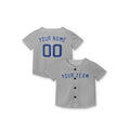 Personalized Chicago Gray Baseball Jersey – Custom Name & Number, Kids & Adults-7