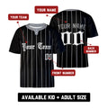 Personalized Chicago Two-Button Baseball Jersey – City-Inspired Style, Custom Name & Number for Men, Women & Youth-2