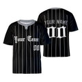 Personalized Chicago Two-Button Baseball Jersey – City-Inspired Style, Custom Name & Number for Men, Women & Youth-3