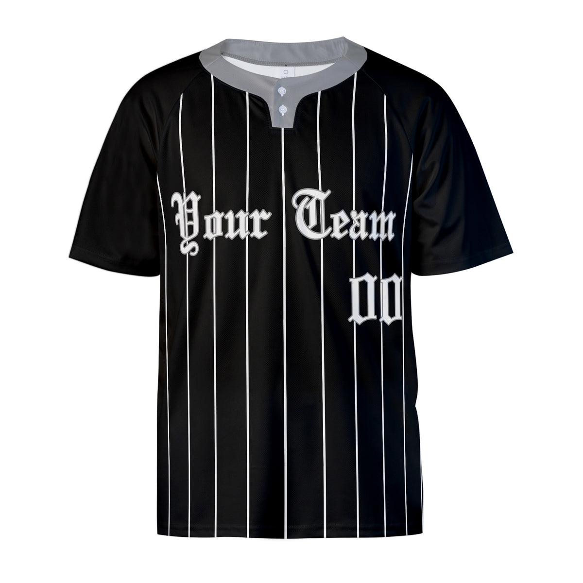 Personalized Chicago Two-Button Baseball Jersey – City-Inspired Style, Custom Name & Number for Men, Women & Youth-4