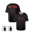 Personalized Cincinnati Baseball Jersey – Black City Style, Custom Name & Number for Kids & Adults-4