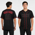 Personalized Cincinnati Baseball Jersey – Black City Style, Custom Name & Number for Kids & Adults-1
