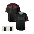 Personalized Cincinnati Baseball Jersey – Black City Style, Custom Name & Number for Kids & Adults-6