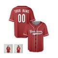 Personalized Cincinnati Red Baseball Jersey – Custom Name & Number, Kids & Adults-6
