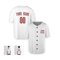 Personalized Cincinnati White Baseball Jersey – Custom Name & Number-3