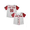 Personalized Cincinnati White Red Baseball Jersey – Custom Name & Number-6
