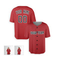 Personalized Cleveland Red Baseball Jersey – Custom Name & Number, Kids & Adults-5