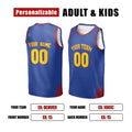 Personalized Denver Basketball Jersey – Blue Bold Athletic Style, Custom Name & Number for Kids, Youth & Adults-2