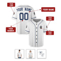 Personalized Detroit Baseball Jersey – White Fan-Inspired Style, Custom Name & Number for Kids & Adults-2