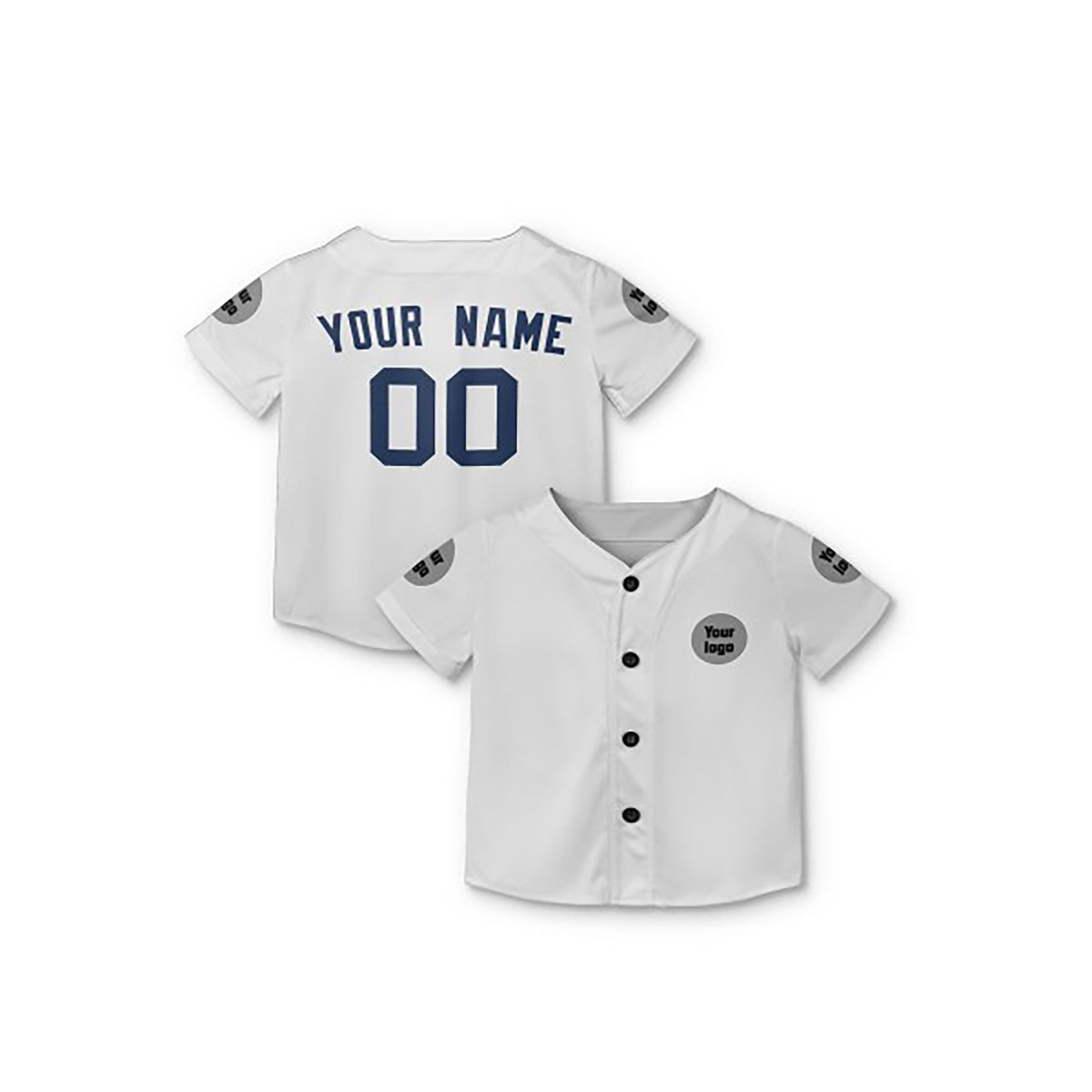 Personalized Detroit Baseball Jersey – White Fan-Inspired Style, Custom Name & Number for Kids & Adults-7
