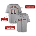 Personalized Detroit Gray Baseball Jersey – Custom Name & Number, Kids & Adults-2