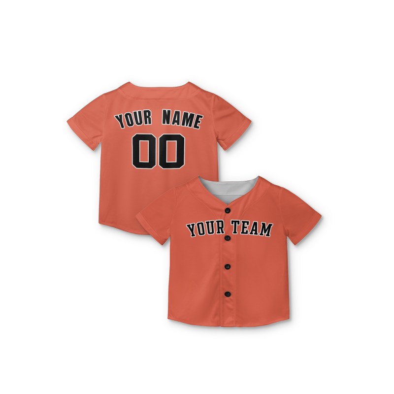Personalized Detroit Orange Heritage Baseball Jersey – Custom Name & Number-7