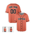 Personalized Detroit Orange Heritage Baseball Jersey – Custom Name & Number-4