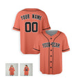 Personalized Detroit Orange Heritage Baseball Jersey – Custom Name & Number-6