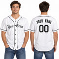 Personalized Detroit White Baseball Jersey – Custom Name & Number, Kids & Adults-1