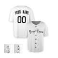 Personalized Detroit White Baseball Jersey – Custom Name & Number, Kids & Adults-5