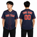 Personalized Houston Navy Baseball Jersey – Custom Name & Number, Kids & Adults-1
