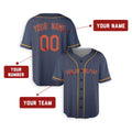 Personalized Houston Navy City Baseball Jersey – Custom Name & Number-2