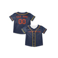 Personalized Houston Navy City Baseball Jersey – Custom Name & Number-8