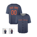 Personalized Houston Navy City Baseball Jersey – Custom Name & Number-5