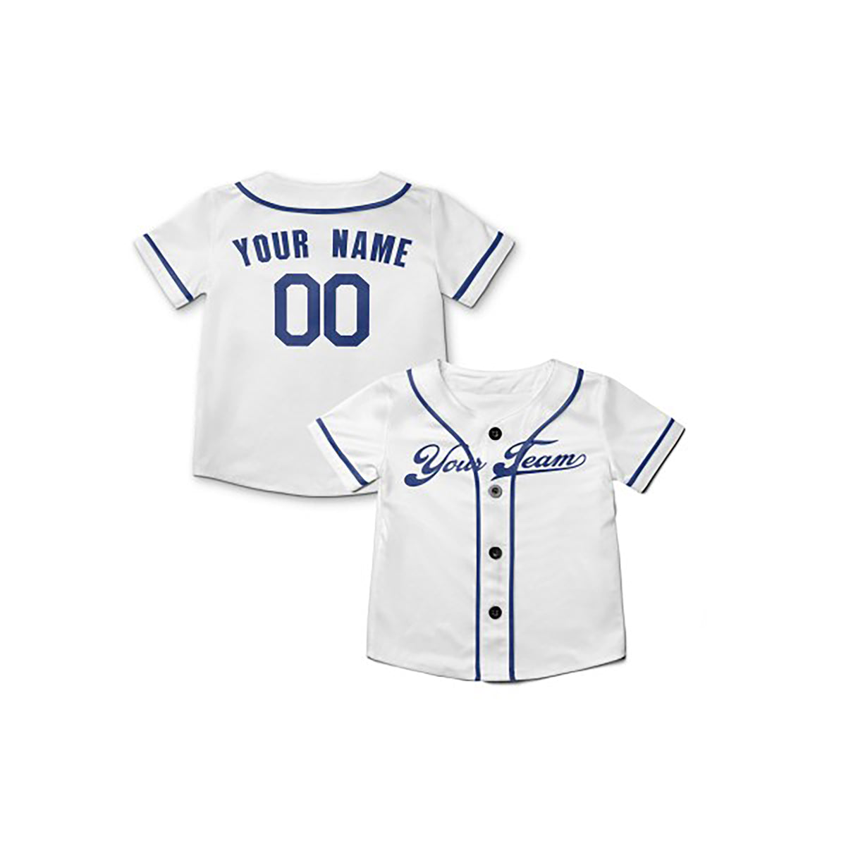 Personalized Kansas City Baseball Jersey – White Fan-Inspired Style, Custom Name & Number for Kids & Adults-3