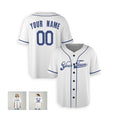 Personalized Kansas City Baseball Jersey – White Fan-Inspired Style, Custom Name & Number for Kids & Adults-7