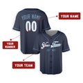 Personalized Kansas City Navy City Baseball Jersey – Custom Name & Number-2