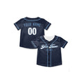 Personalized Kansas City Navy City Baseball Jersey – Custom Name & Number-8