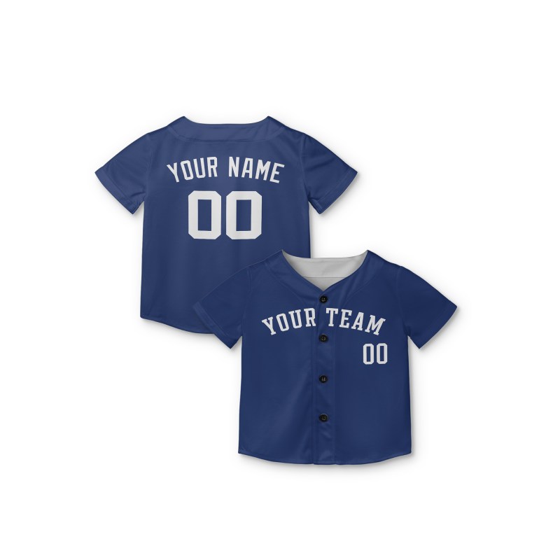 Personalized Kansas City Royal Blue Baseball Jersey – Custom Name & Number-7