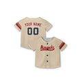 Personalized Los Angeles Baseball Jersey – Cream City-Inspired Style, Custom Name & Number for Kids & Adults-8