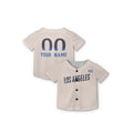 Personalized Los Angeles Baseball Jersey – Cream City Style, Custom Name & Number for Kids & Adults-7