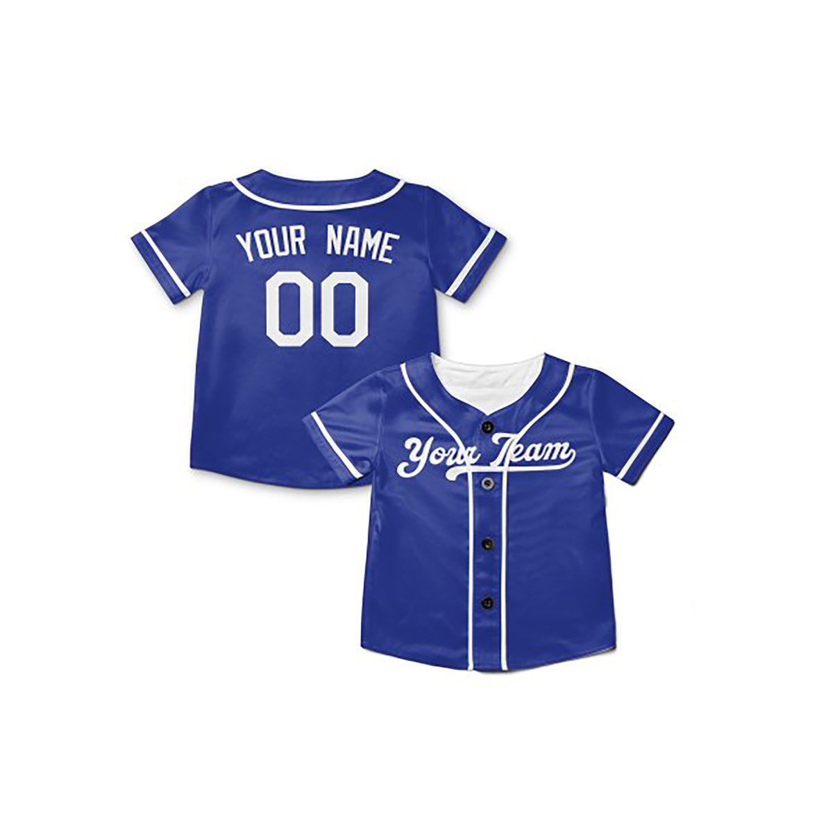 Personalized Los Angeles Baseball Jersey – Royal Blue Alternate Style, Custom Name & Number for Kids & Adults-8