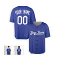 Personalized Los Angeles Baseball Jersey – Royal Blue Alternate Style, Custom Name & Number for Kids & Adults-3