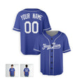 Personalized Los Angeles Baseball Jersey – Royal Blue Alternate Style, Custom Name & Number for Kids & Adults-4