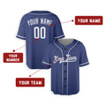 Personalized Los Angeles Baseball Jersey – Royal City-Inspired Style, Custom Name & Number for Kids & Adults-2