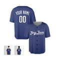 Personalized Los Angeles Baseball Jersey – Royal City-Inspired Style, Custom Name & Number for Kids & Adults-3
