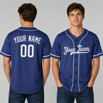 Personalized Los Angeles Baseball Jersey – Royal City-Inspired Style, Custom Name & Number for Kids & Adults-1