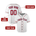 Personalized Los Angeles Baseball Jersey – White Classic Style, Custom Name & Number for Kids & Adults-2