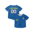 Personalized Los Angeles Blue Baseball Jersey – Custom Name & Number, Kids & Adults-5