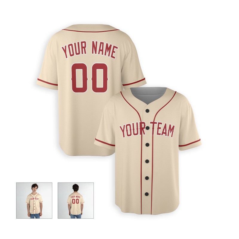 Personalized Los Angeles Cream City Baseball Jersey – Custom Name & Number-4