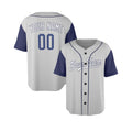 Personalized Los Angeles Gray Baseball Jersey – Custom Name & Number, Kids & Adults-4